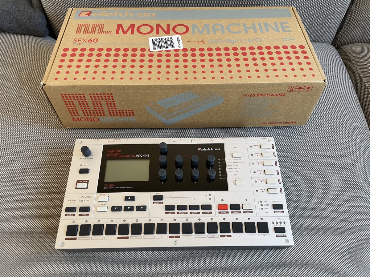 FS: (EU) Elektron Monomachine SFX 60+ MKII - MOD WIGGLER